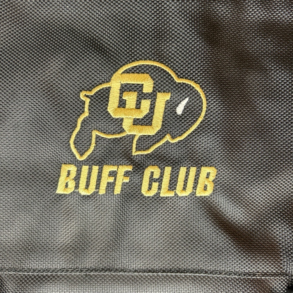 CU‎ Buff Club Black and Gold Computer Bag